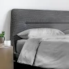 ulinen cooling duvet cover in light grey made with 100% organic cotton