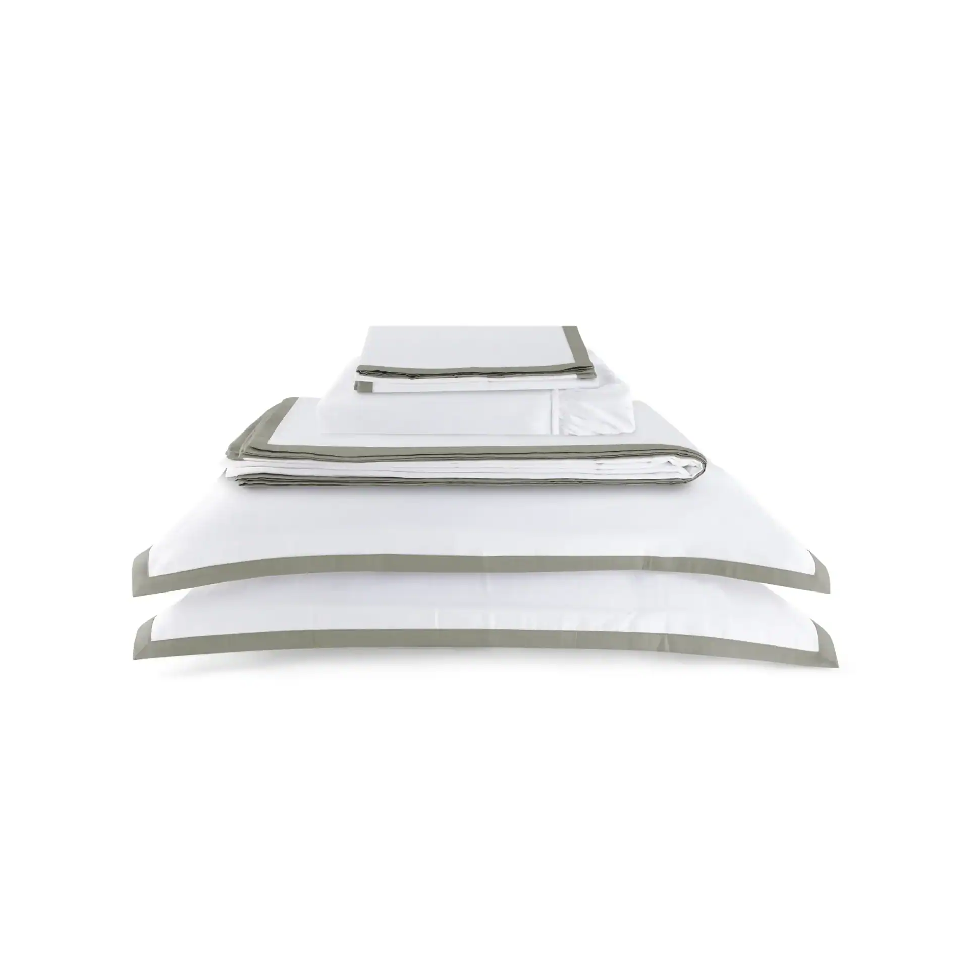 border flange bundle set in sage product photo