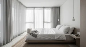 white-cotton-bed-sheets-modern-bedroom-uae